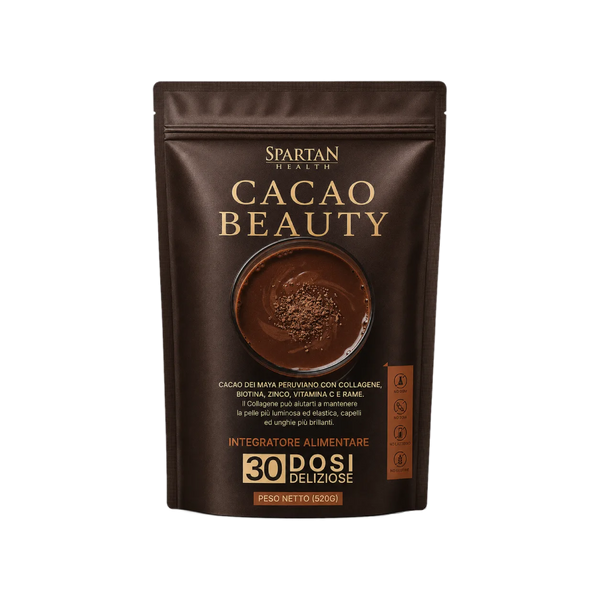 Cacao Beauty, cacao peruviano con collagene per la bellezza di pelle e capelli